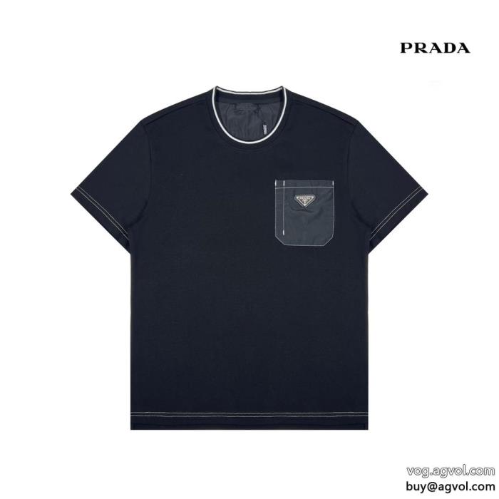 半袖Tシャツプラダ偽 ブランド 人気話題すごく稀少カラー_0_1