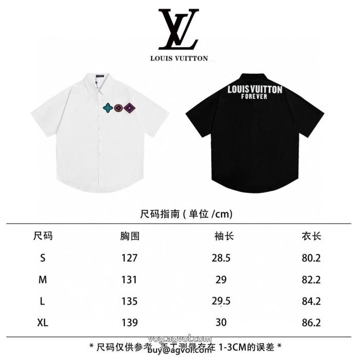 LOUIS VUITTON2023の流行りトップス今シーズンも人気ブランド半袖シャツブランド コピー 品_0_2