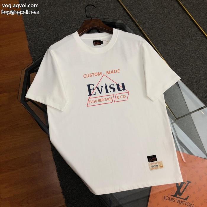半袖Tシャツブランド コピー ショップEVISU存在感は抜群機能性が高い_0_1
