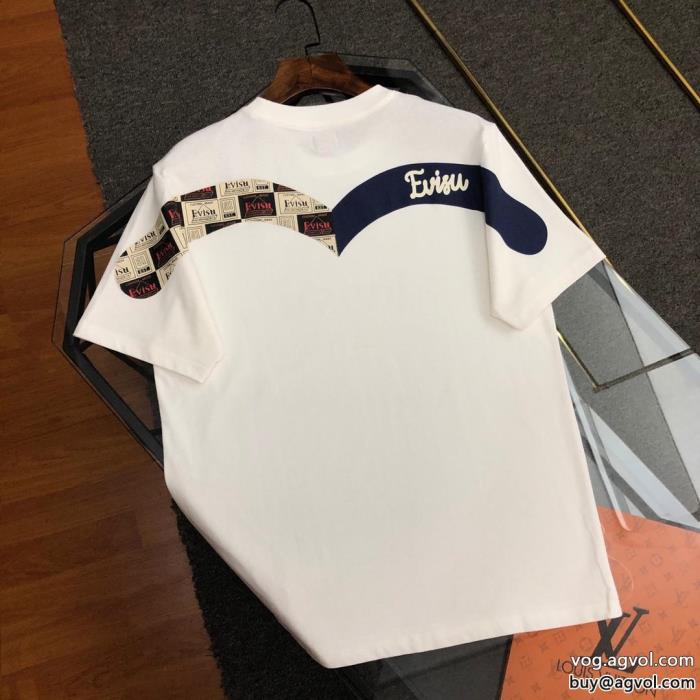 半袖Tシャツブランド コピー ショップEVISU存在感は抜群機能性が高い_0_2