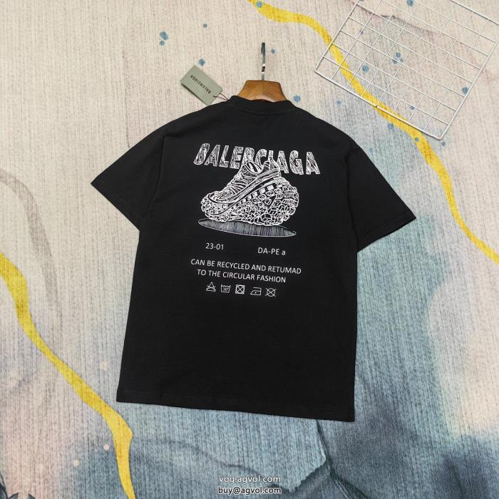 早い者勝ち最高のエレガントブランド 激安 半袖Tシャツバレンシアガ_0_1