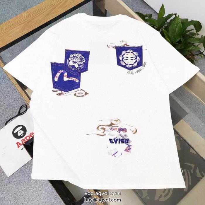 スーパー コピー 安心 エヴィス半袖Tシャツ定番人気のモデル今年の2023コーデに活躍する_0_1