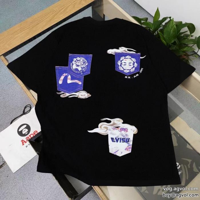 スーパー コピー 安心 エヴィス半袖Tシャツ定番人気のモデル今年の2023コーデに活躍する_0_2