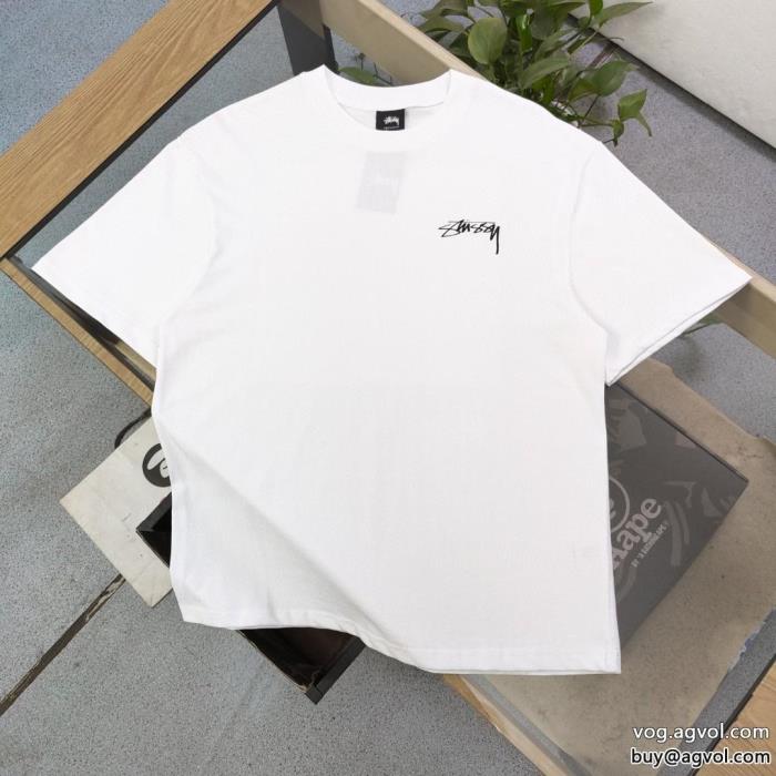 お洒落スタイル超一流のブランド半袖TシャツSTUSSYブランド 品 コピー_0_0