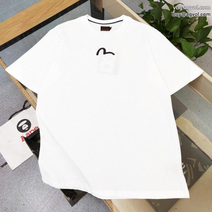 偽物 ブランド ショップ半袖Tシャツ素敵な夏の定番アイテム海外大人気エヴィス_0_0