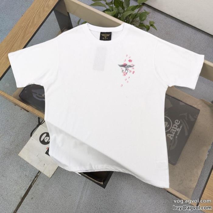 ブランド コピー 品BOY LONDON半袖Tシャツ最新で完売確実大胆なカジュアルダウン_0_0