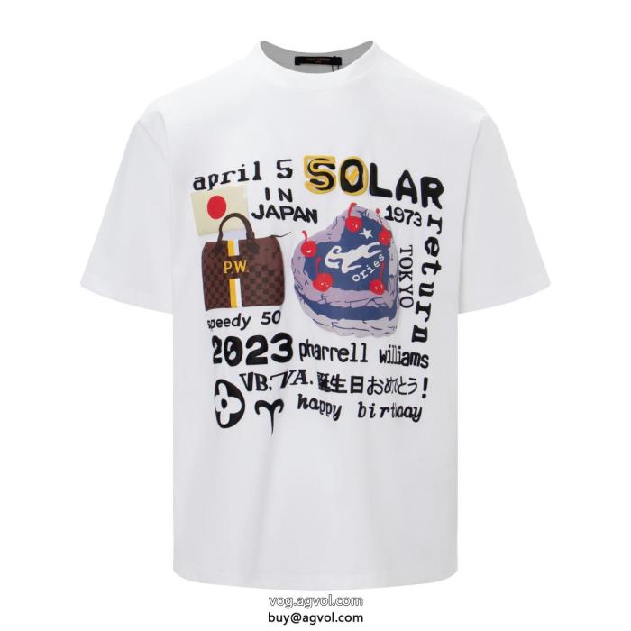半袖Tシャツブランド コピー必見素敵お上品23SS/大人気2023コレクションルイ ヴィトン_0_0