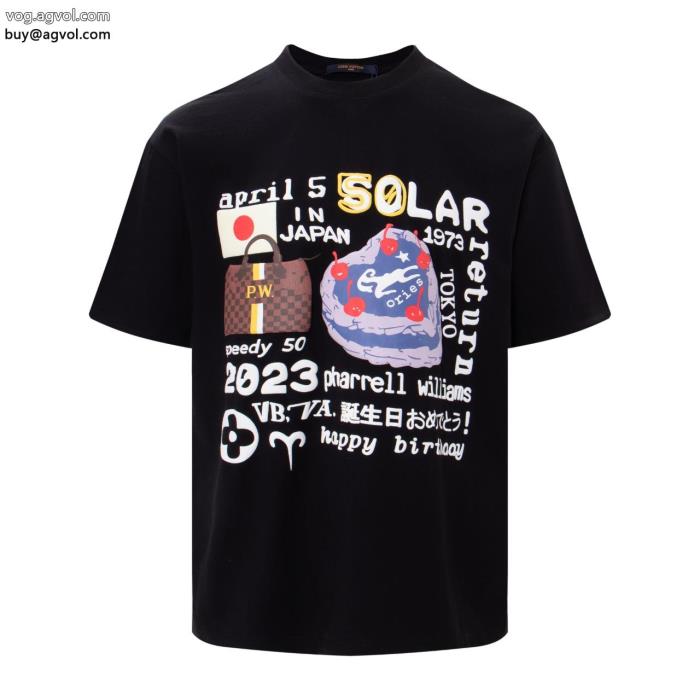 半袖Tシャツブランド コピー必見素敵お上品23SS/大人気2023コレクションルイ ヴィトン_0_2