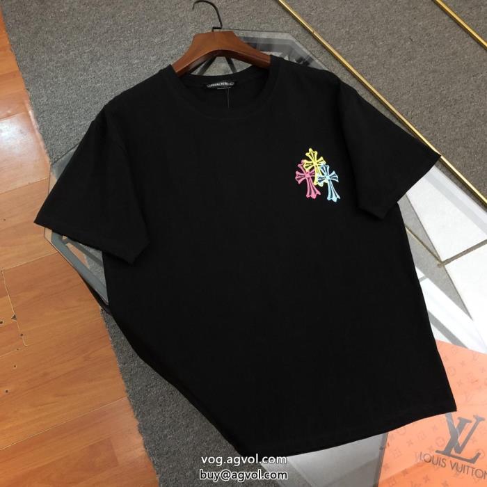 CHROME HEARTSコピー ブランド半袖Tシャツお洒落スタイルスタイリッシュ_0_1