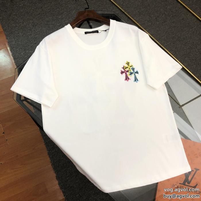 CHROME HEARTSコピー ブランド半袖Tシャツお洒落スタイルスタイリッシュ_0_2