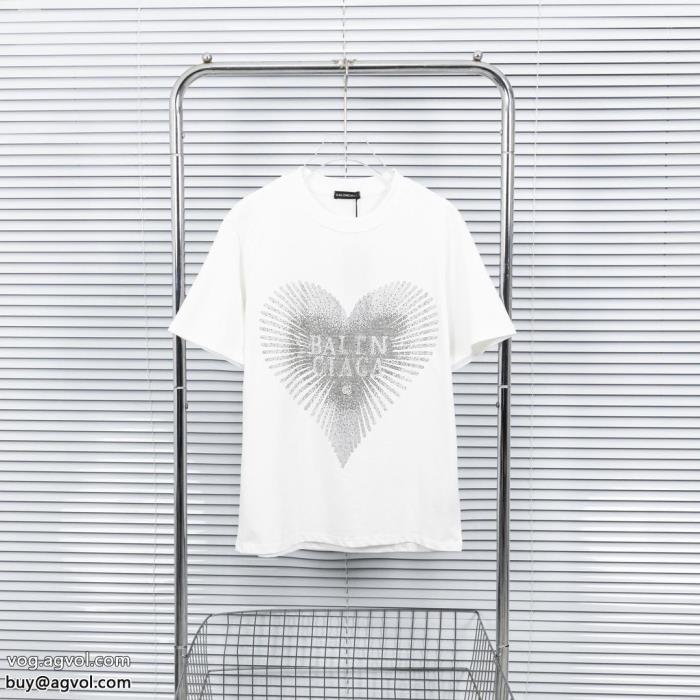 半袖Tシャツ上品で優しい雰囲気に定番人気商品ブランド コピー 販売バレンシアガ_0_1