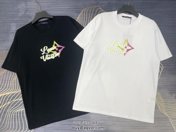 ルイ ヴィトン半袖Tシャツ大人のこなれ感肌触りの着心地が良く コピー 品 ブランド_0_0