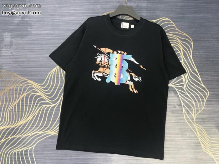 2023大人気トップスをインするスタイル半袖Tシャツ偽物 ブランド 激安BURBERRY_0_1