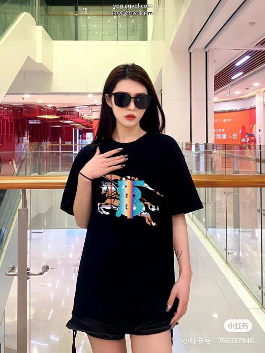 2023大人気トップスをインするスタイル半袖Tシャツ偽物 ブランド 激安BURBERRY_0_3