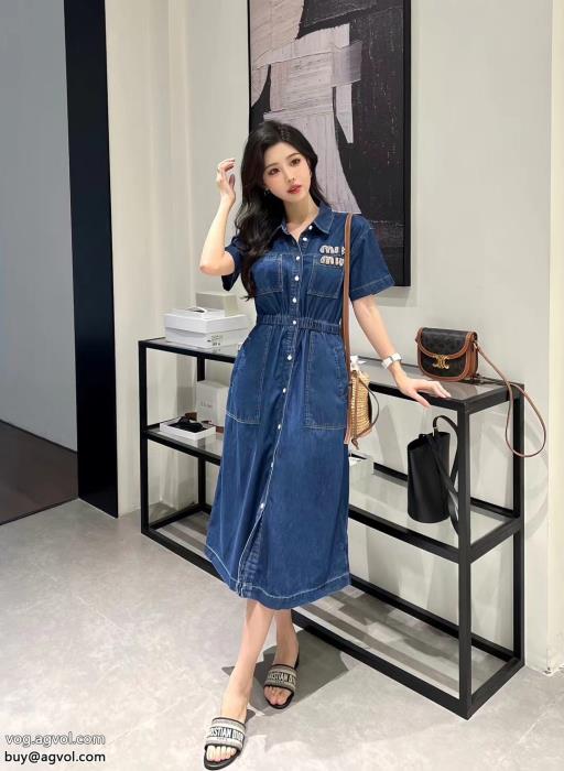 定番人気新作限定大人でエレミュウミュウブランド コピー 品ワンピース_0_1
