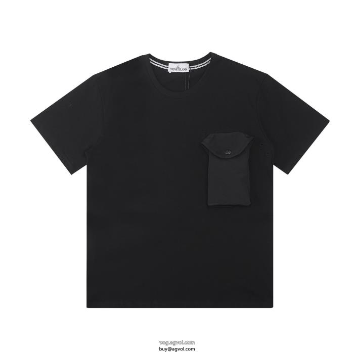 Stone Island半袖Tシャツ必需品上質なもの偽物 ブランド_0_0