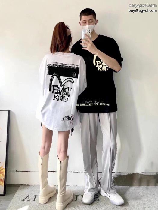 お気に入りの1枚華やかな印象半袖Tシャツブランド スーパー コピー 舗エヴィス_0_2