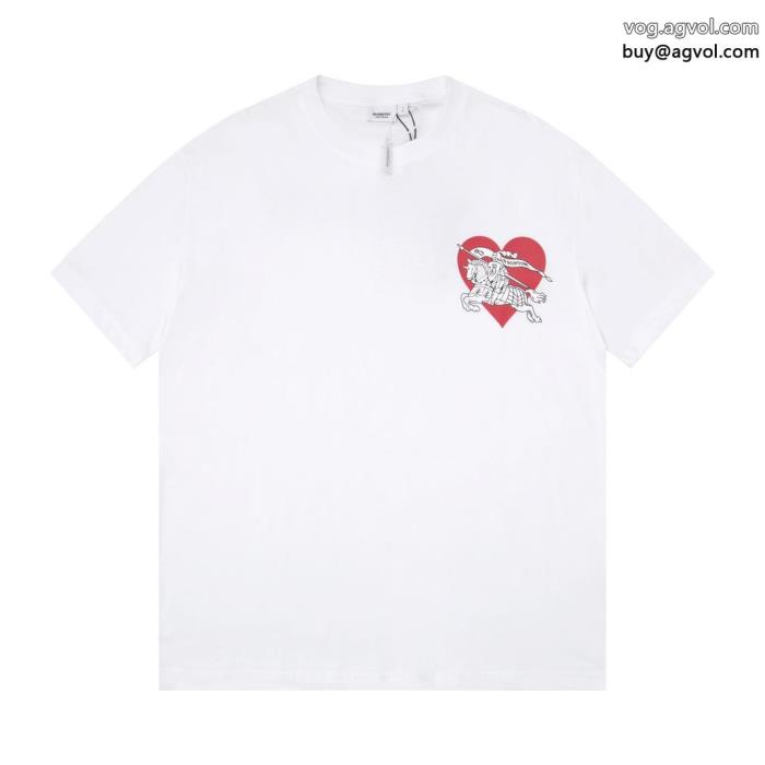 人気話題清潔感で洗練され偽 ブランド 販売半袖TシャツBURBERRY_0_1