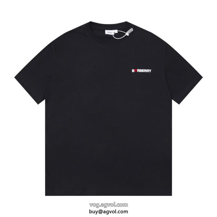 人気話題清潔感で洗練され偽 ブランド 販売半袖TシャツBURBERRY_0_3