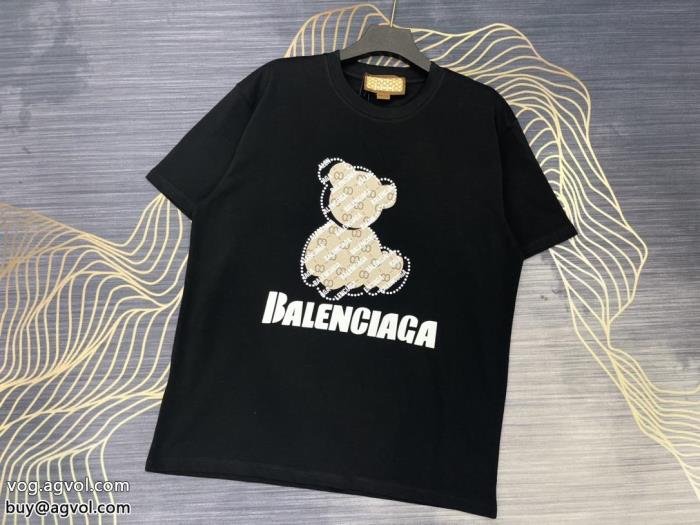 balenciagaスーパー コピー ブランド 通販半袖Tシャツ新鮮ながら上品売切必至_0_1