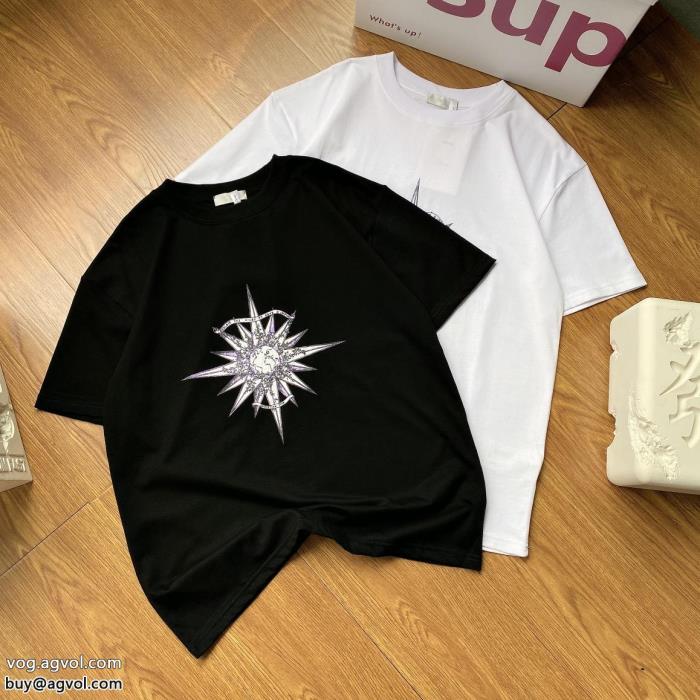 ディオールコピー 品 ブランド半袖Tシャツ最新先取りおしゃれなロゴ入り大人着用可_0_0