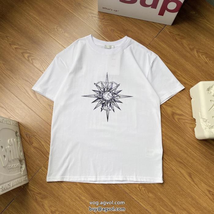 ディオールコピー 品 ブランド半袖Tシャツ最新先取りおしゃれなロゴ入り大人着用可_0_1
