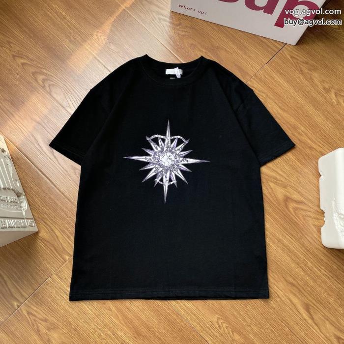 ディオールコピー 品 ブランド半袖Tシャツ最新先取りおしゃれなロゴ入り大人着用可_0_2