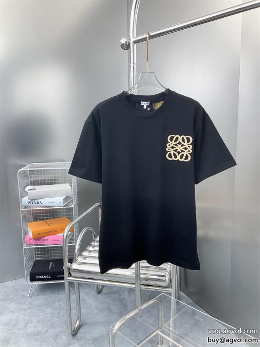 最新作即発涼しげに演出ロエベ半袖Tシャツ偽物 ブランド ショップ_0_3