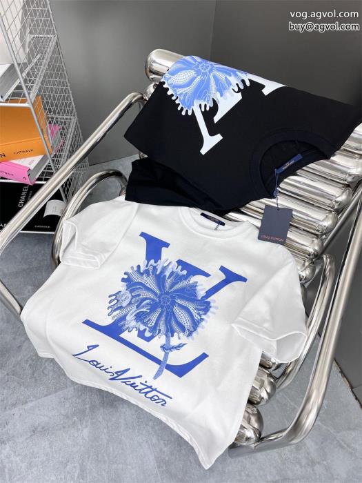 LOUIS VUITTONスタイルを綺麗にSS23限定版半袖Tシャツ通販 ブランド_0_0