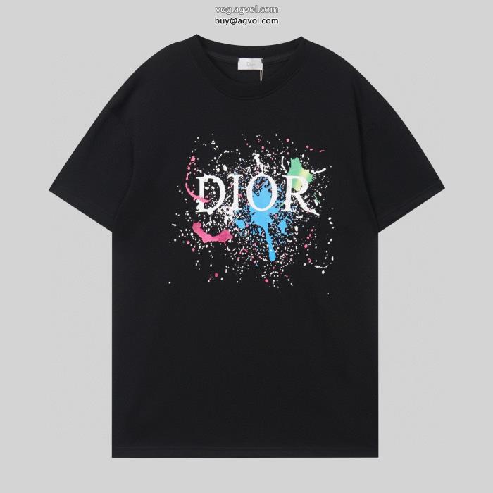 映え度MAX清涼感スーパー コピー ブランド 通販DIOR半袖Tシャツ_0_0