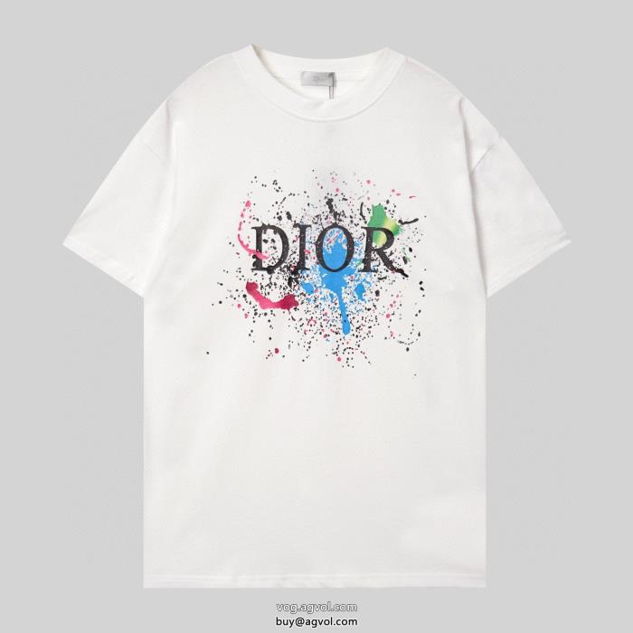 映え度MAX清涼感スーパー コピー ブランド 通販DIOR半袖Tシャツ_0_2