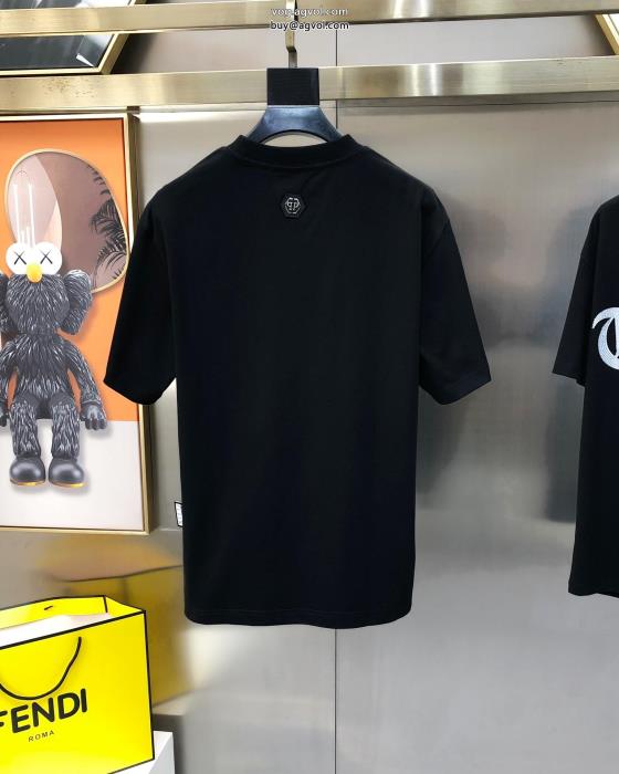 半袖TシャツPHILIPP PLEIN23SS洗練デザイン上品さ漂うスーパー コピー ブランド 通販_0_3
