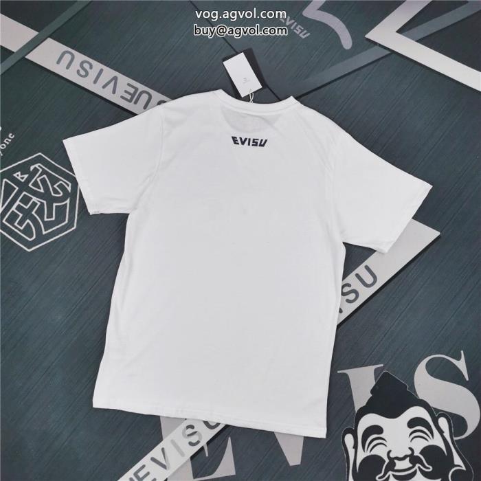 半袖TシャツEVISU国内発セール完売間近期間限定セールブランド 激安_0_1