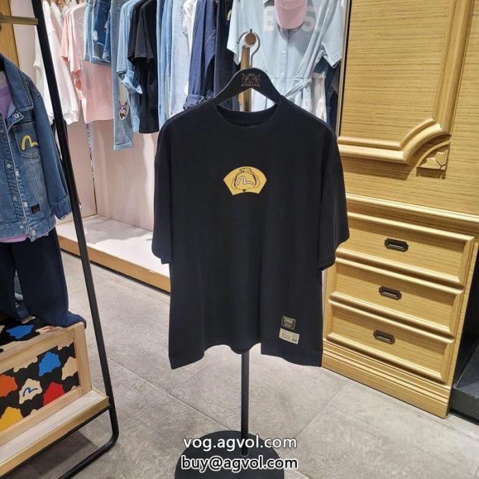 半袖Tシャツ偽物 ブランドトレンドの最先端に爽やかさエヴィス_0_1
