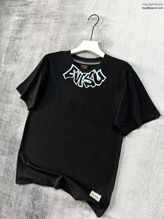 23SS 異素材夏が待ちきれないブランド新作スーパー コピー 販売半袖TシャツEVISU_0_0