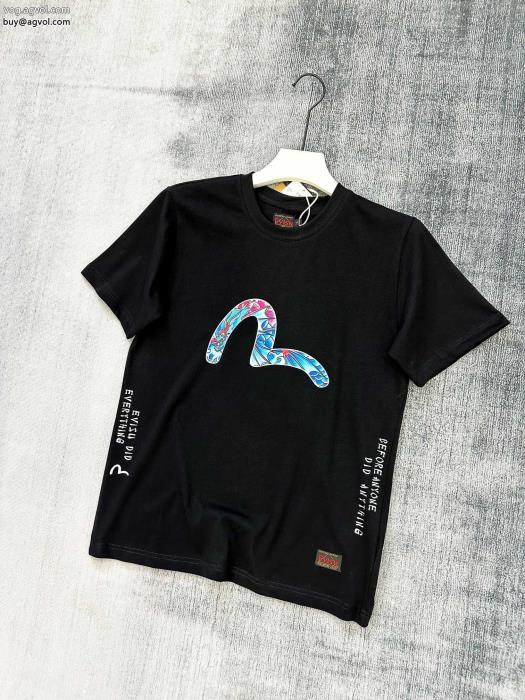 偽物 ブランド 販売絶大な支持を誇る232023新作売切必至半袖TシャツEVISU_0_0