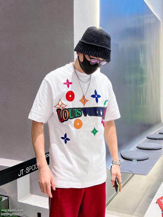 最安値抜け感のあるスタイルが完成半袖TシャツLOUIS VUITTONブランド コピー 激安_0_4