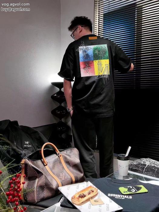 偽 ブランド 販売半袖Tシャツ好印象な上品スタイル完売在庫確保LOUIS VUITTON_0_5