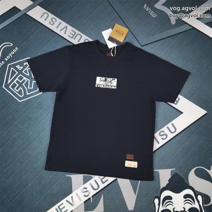 半袖Tシャツ今年らしい優秀アイテム夏の大人カジュアルスタイルコピー 商品 通販EVISU_0_1