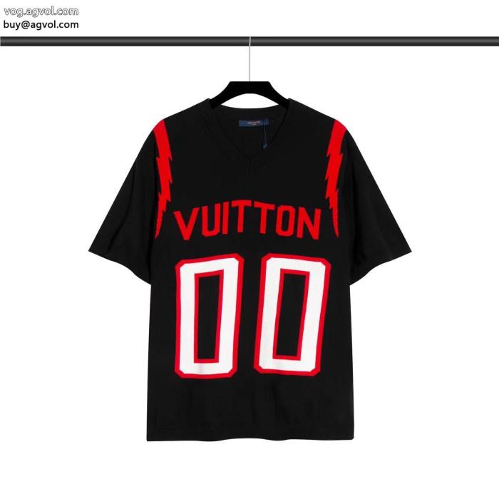 涼しげな印象の限定モデル半袖Tシャツ偽 ブランドLOUIS VUITTON_0_0