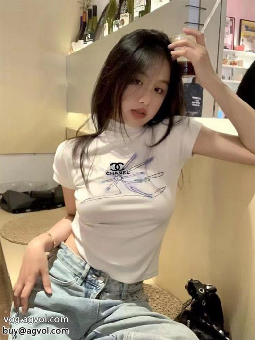 偽物 ブランド 激安上質感実用的ながら手頃な価格半袖TシャツCH_0_0