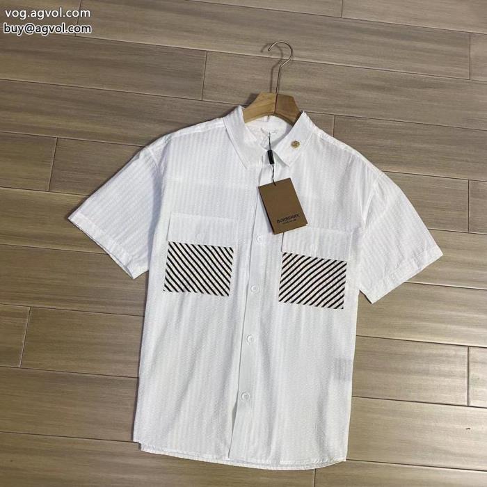 快適な着心地正規品保証232023バーバリー半袖シャツコピー 品 ブランド_0_2