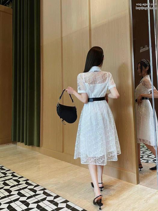 ワンピースDIOR涼しげな印象の即完売ブランド 通販 激安_0_3