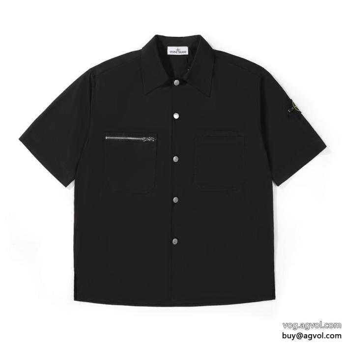 半袖シャツSS23残り僅カジュアルスタイルを軽快に激安 通販 専門Stone Island_0_0