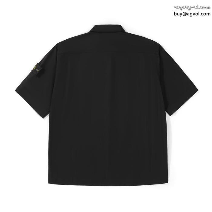 半袖シャツSS23残り僅カジュアルスタイルを軽快に激安 通販 専門Stone Island_0_2