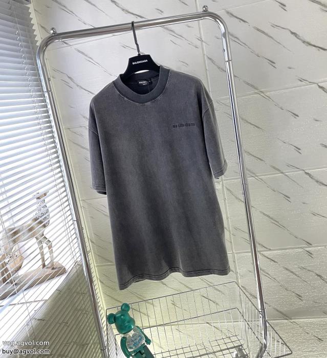 素敵な夏の定番アイテム少量入荷☆限定モデルブランド コピー 専門balenciaga半袖Tシャツ_0_0