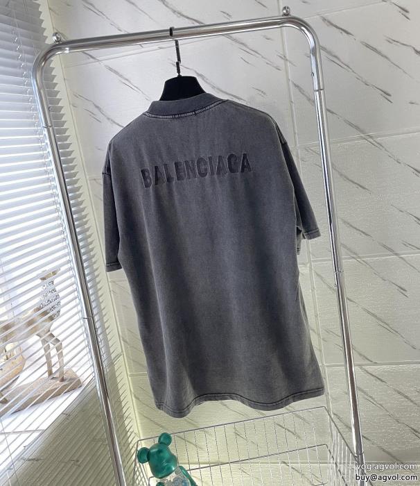 素敵な夏の定番アイテム少量入荷☆限定モデルブランド コピー 専門balenciaga半袖Tシャツ_0_1