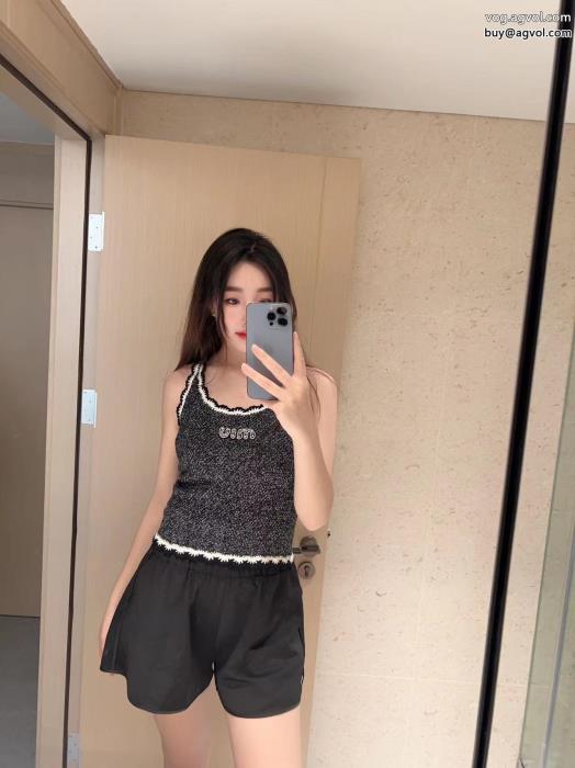 希少限定2023新作限定偽物 ブランド ショップ半袖TシャツMIUMIU_0_3
