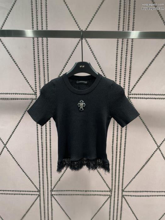 スーパー コピー 安心半袖Tシャツ夏に爆発的な人気通勤にもOKCHROME HEARTS_0_0