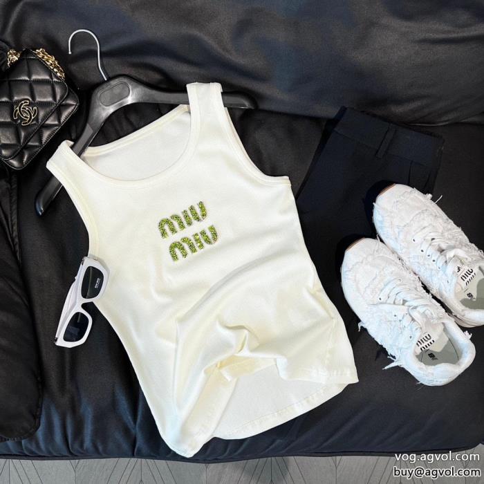 MIUMIU自分へのご褒美高級感も漂いスーパー ブランド コピー半袖Tシャツ_0_0